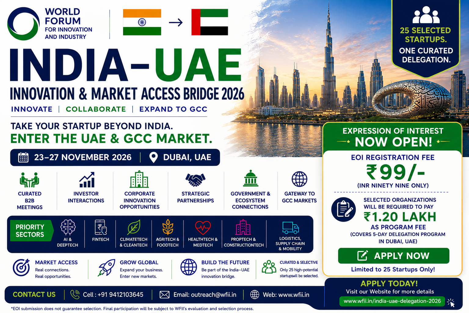 India-UAE Innovation & Market Access Bridge 2026